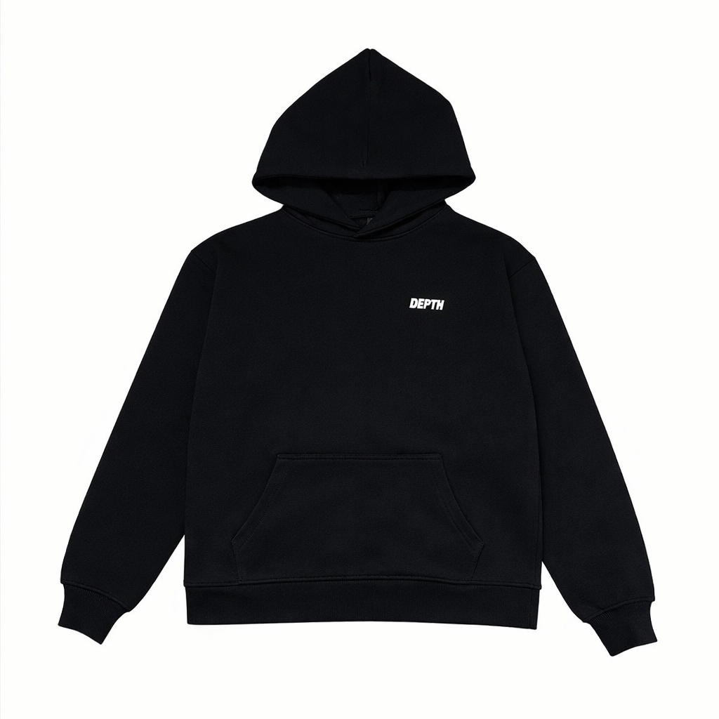 Depth Hoodie - Black