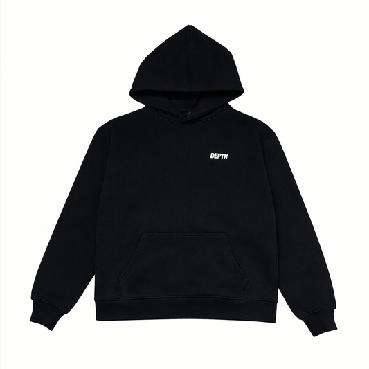 Depth Hoodie - Black