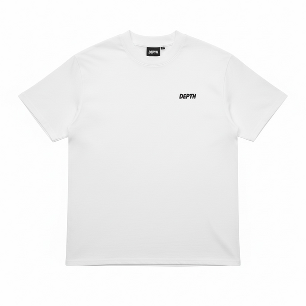 deepweb depth T-Shirt size-α Depth T-shirt - White