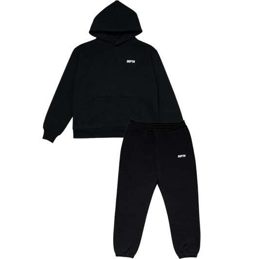 Depth Tracksuit - Black
